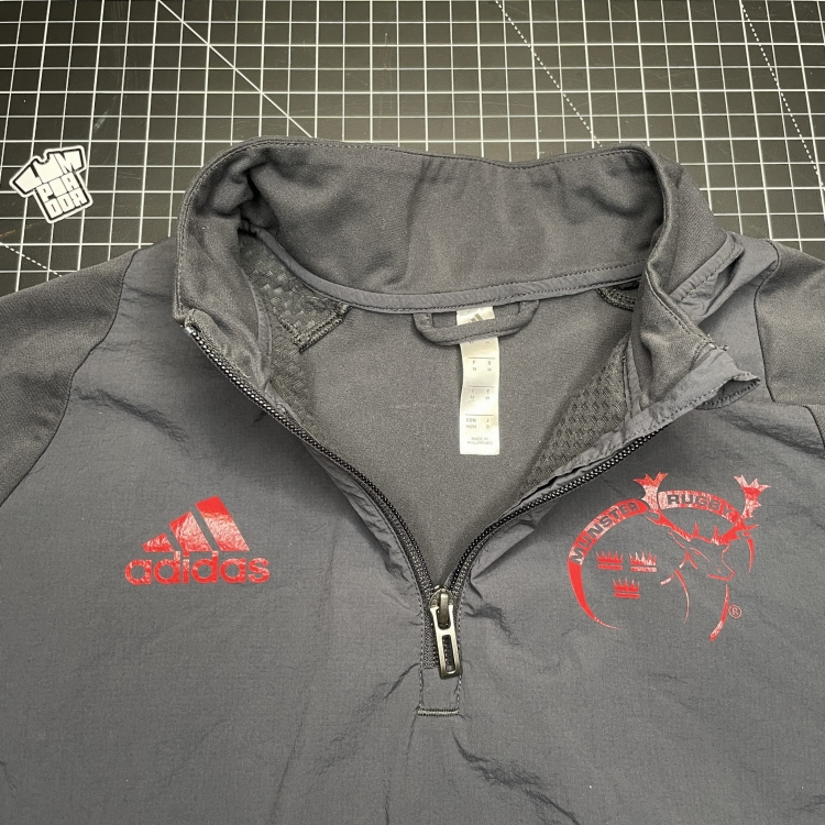 Adidas Munster Rugby Quarter Zip Top [M]