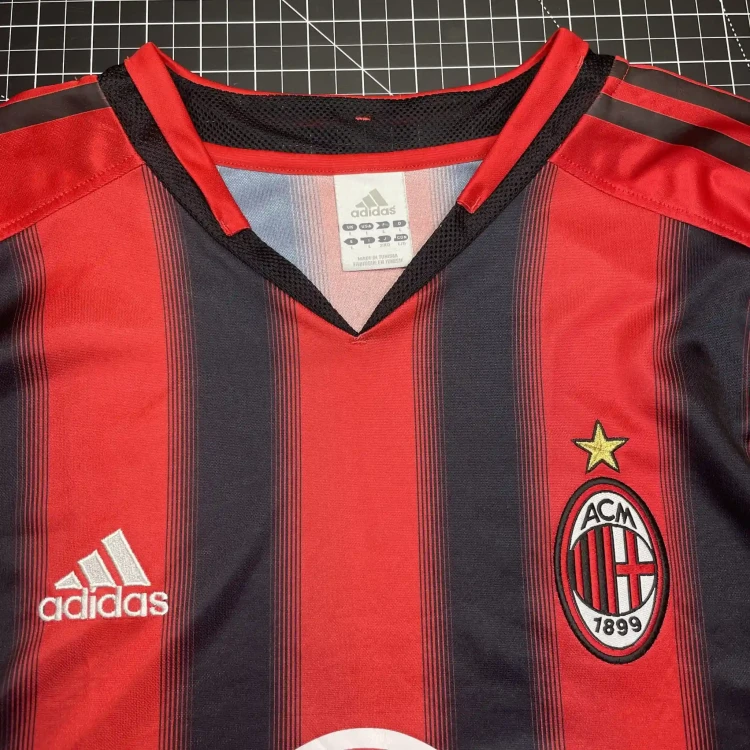 2004/05 Adidas AC Milan Home Football Shirt • tiziano.shop
