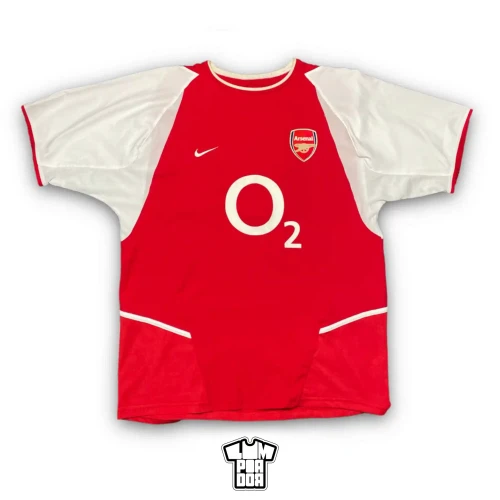 2002/04 Nike Arsenal FC #11 Wiltord Home Football Shirt • tiziano.shop