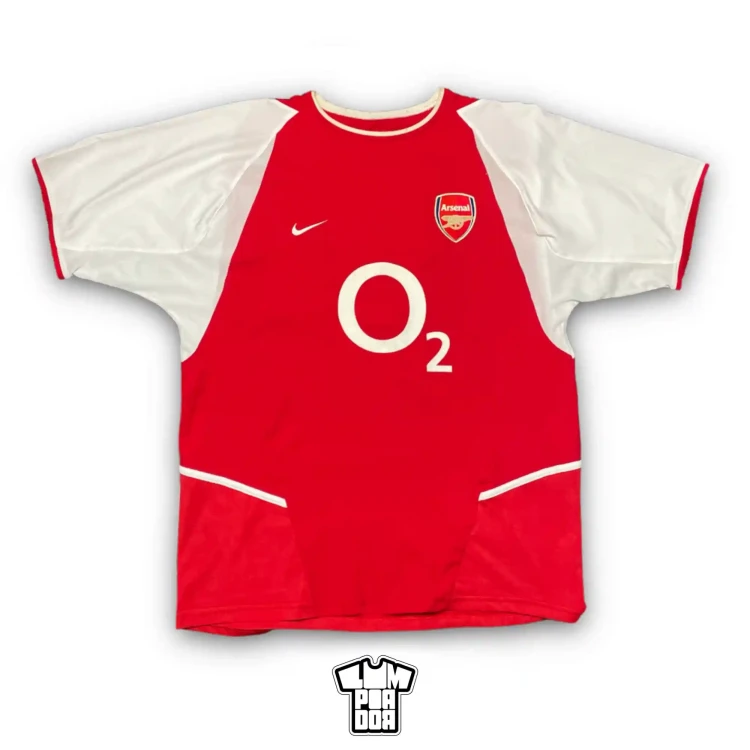 2002/04 Nike Arsenal FC #11 Wiltord Home Football Shirt • tiziano.shop