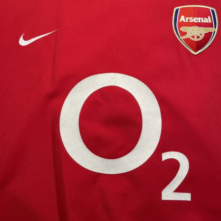 2002/04 Nike Arsenal FC #11 Wiltord Home Football Shirt • tiziano.shop