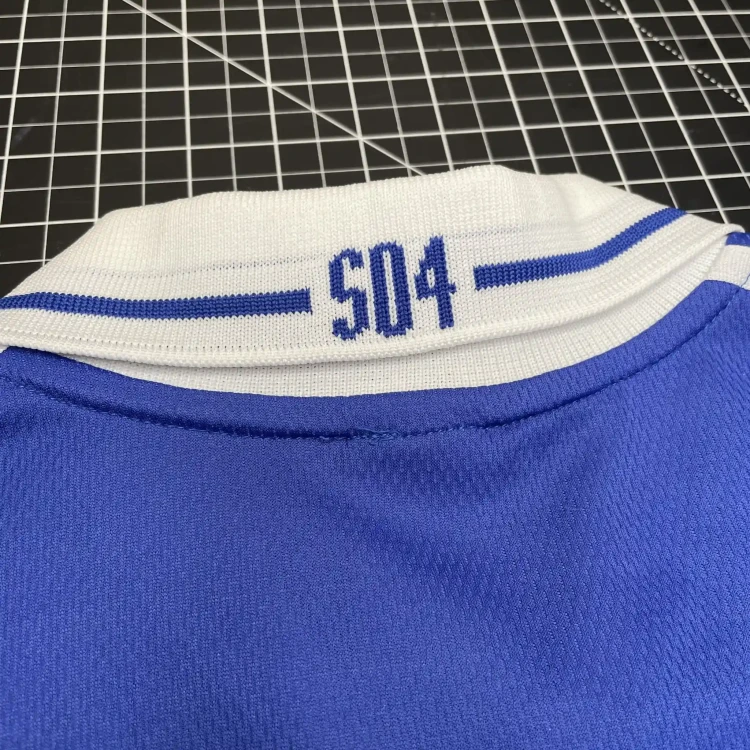 2001/02 Adidas FC Schalke 04 Home Football Shirt • tiziano.shop
