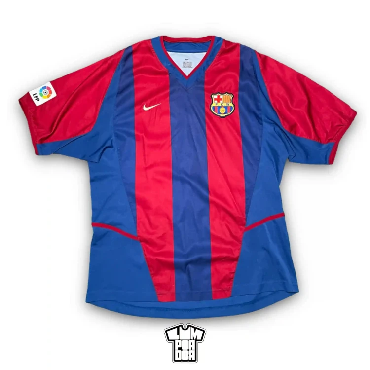 2002/03 Nike FC Barcelona Home Football Shirt • tiziano.shop