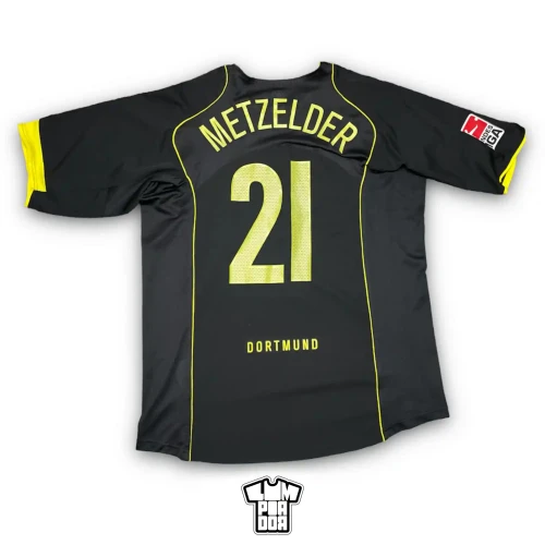 2004/05 Nike Borussia Dortmund #21 Metzelder Away Football Shirt • tiziano.shop