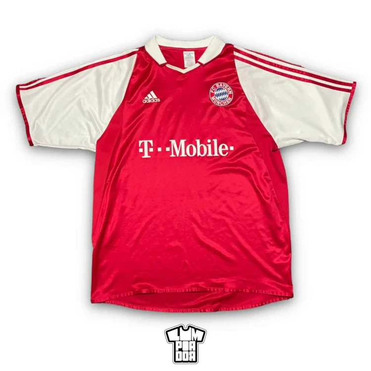 2003/04 Adidas FC Bayern München Home Football Shirt • tiziano.shop