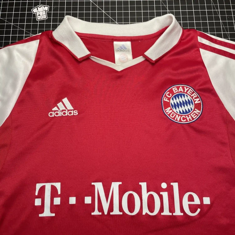 2003/04 Adidas FC Bayern München Home Football Shirt • tiziano.shop