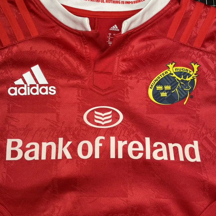 2016/17 Player-Issued Adidas Munster Rugby Home Jersey • tiziano.shop