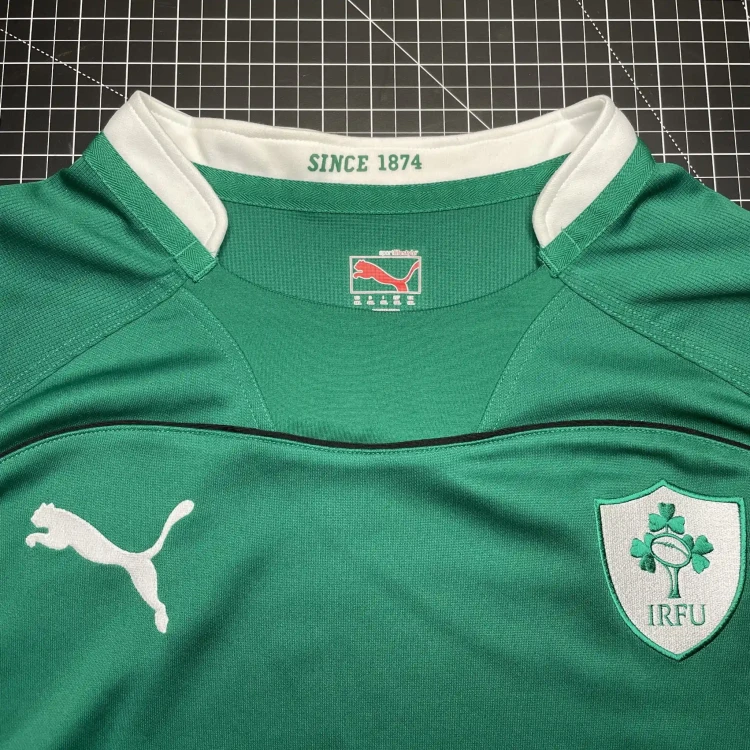 2010/11 Puma Ireland Rugby Home Jersey • tiziano.shop