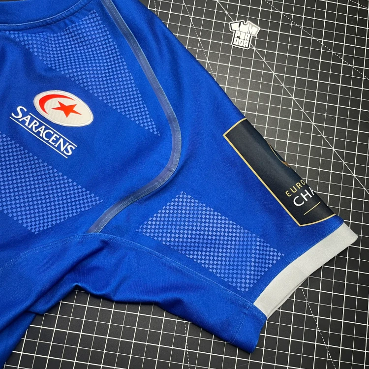 2015/16 Charlie Hodgson's Match-Worn Nike Saracens #10 GPS Away Rugby Jersey • tiziano.shop