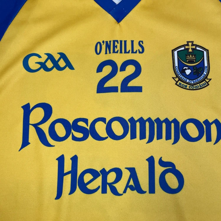 2012 O'Neills Roscommon GAA #22 Home Jersey • tiziano.shop