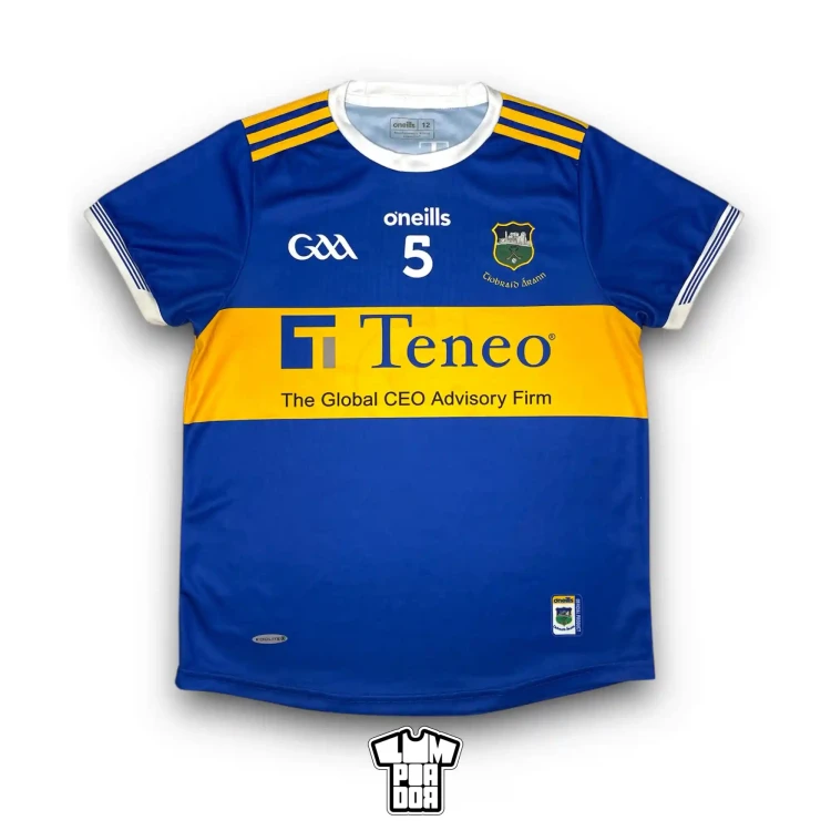 2019/20 O'Neills Tipperary GAA #5 Home Jersey • tiziano.shop