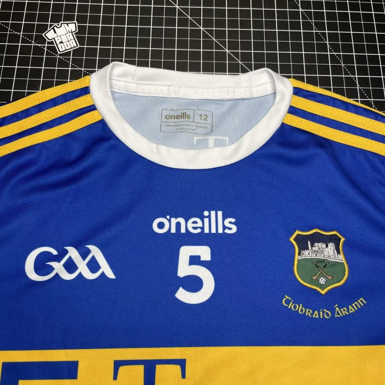 2019/20 O'Neills Tipperary GAA #5 Home Jersey • tiziano.shop