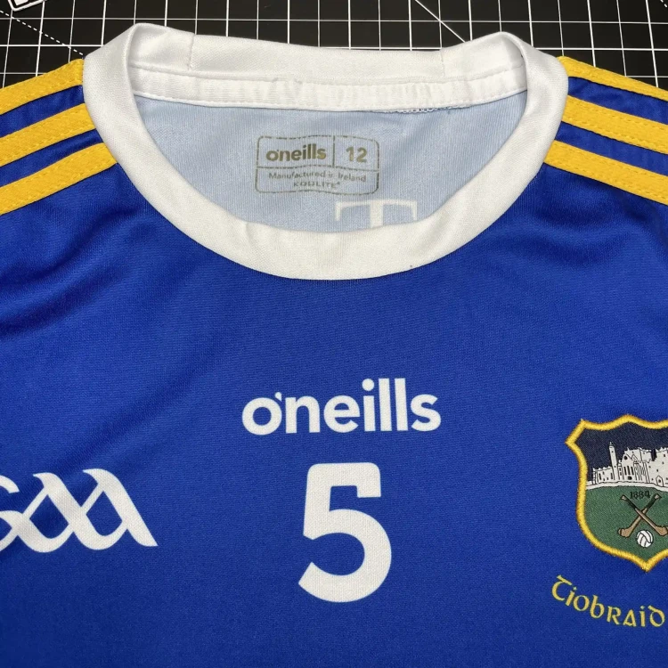 2019/20 O'Neills Tipperary GAA #5 Home Jersey • tiziano.shop
