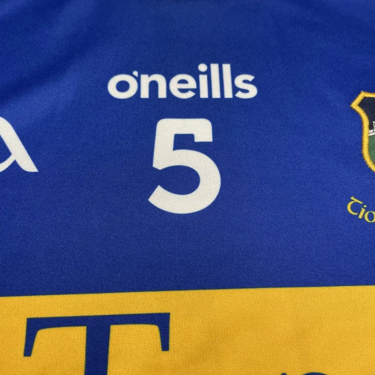 2019/20 O'Neills Tipperary GAA #5 Home Jersey • tiziano.shop