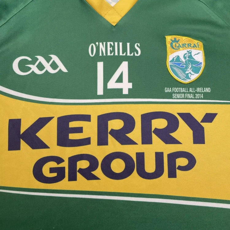 2012/14 O'Neills Kerry GAA #14 Home Jersey • tiziano.shop
