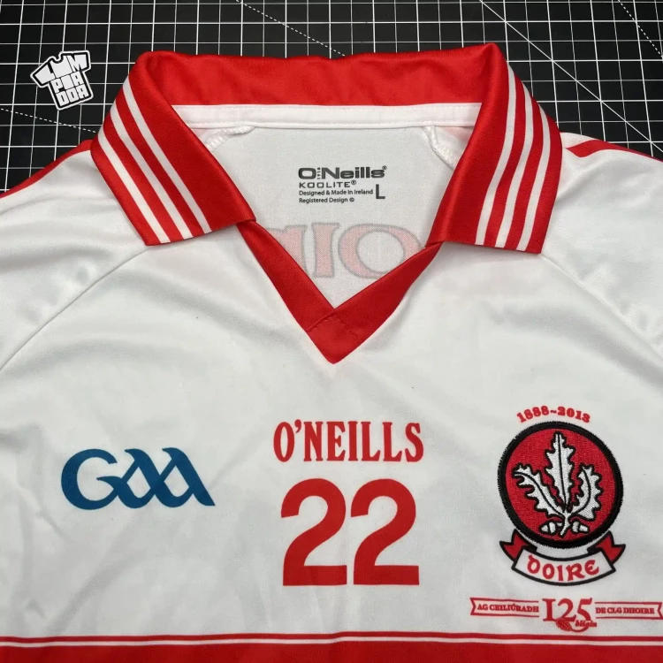 2013 O'Neills Derry GAA #22 Away Jersey • tiziano.shop