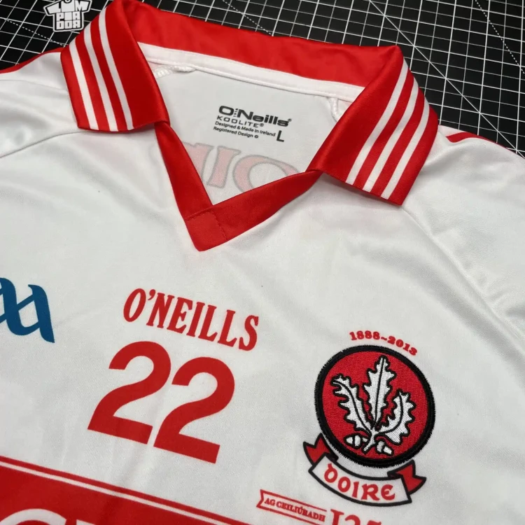 2013 O'Neills Derry GAA #22 Away Jersey • tiziano.shop