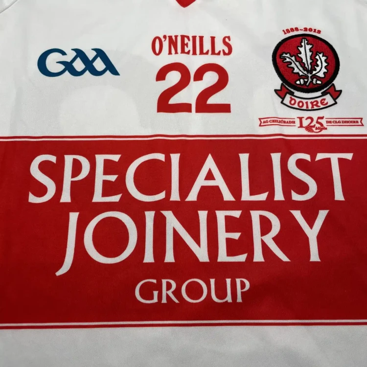 2013 O'Neills Derry GAA #22 Away Jersey • tiziano.shop