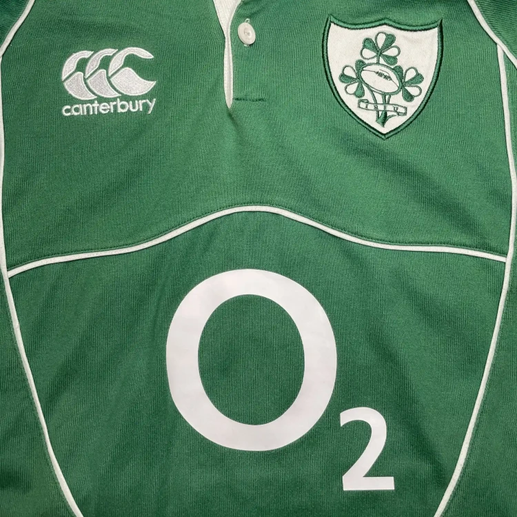 2007/09 Canterbury Ireland Rugby Home Jersey • tiziano.shop