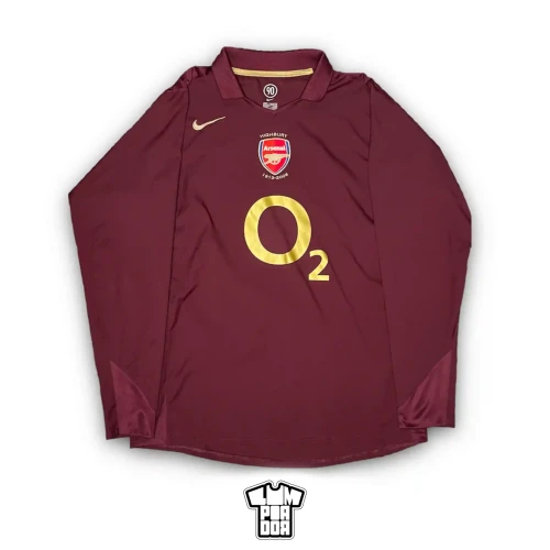 2005/06 Nike Arsenal FC #14 Henry Home Football Shirt • tiziano.shop