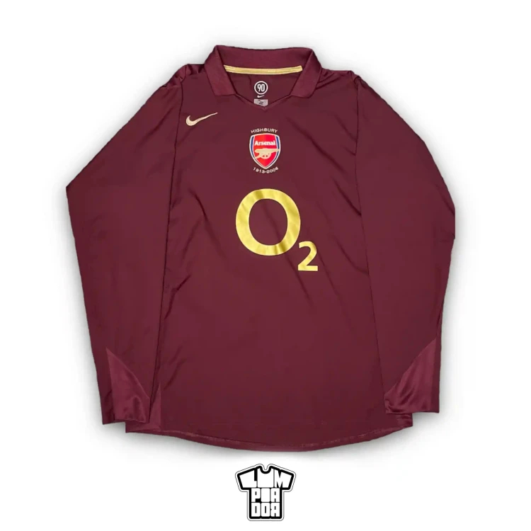 2005/06 Nike Arsenal FC #14 Henry Home Football Shirt • tiziano.shop