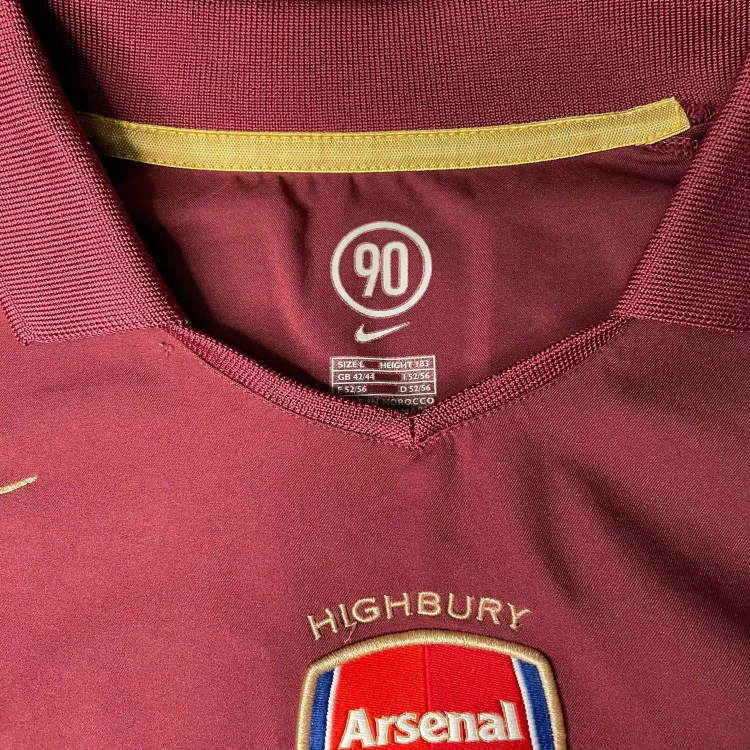 2005/06 Nike Arsenal FC #14 Henry Home Football Shirt • tiziano.shop