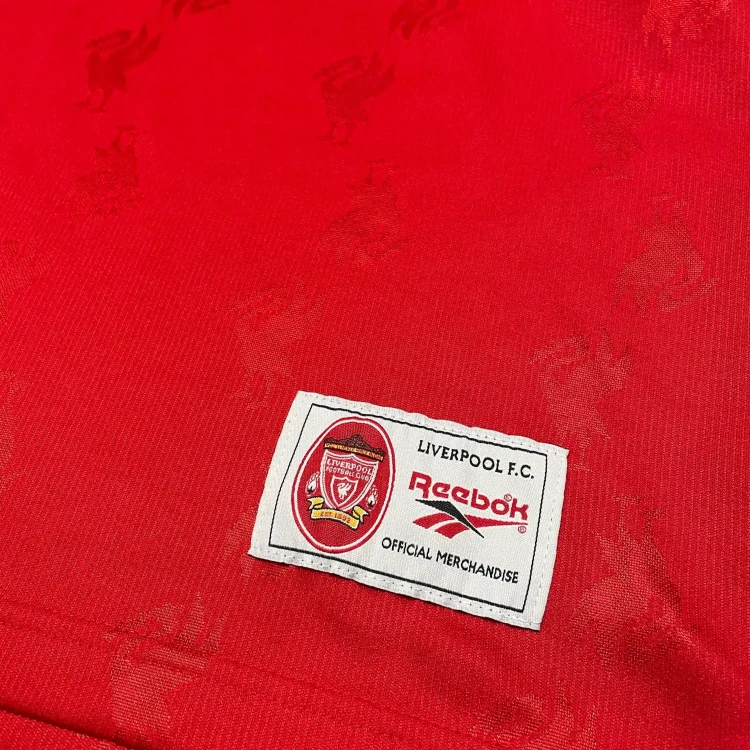 1996/98 Reebok Liverpool FC Home Football Shirt • tiziano.shop