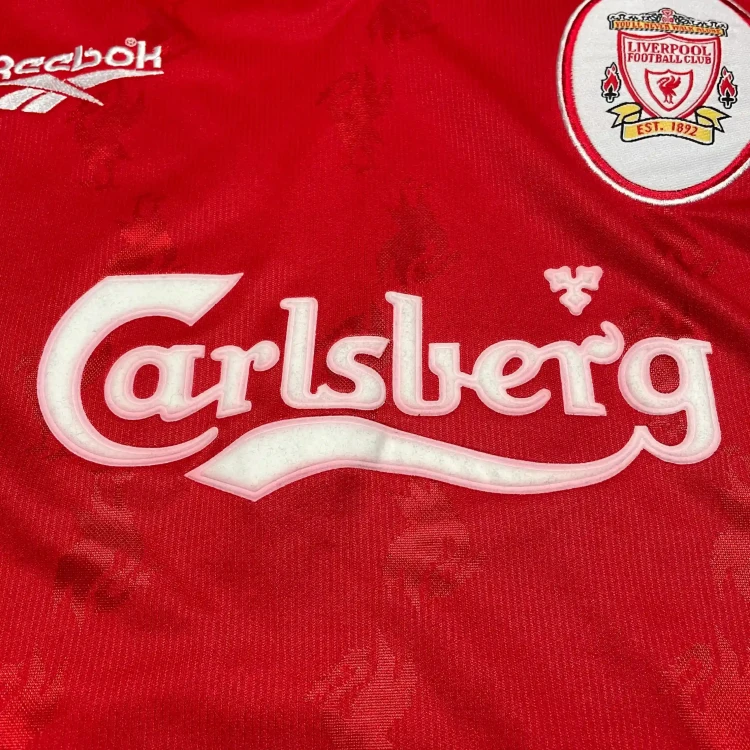 1996/98 Reebok Liverpool FC Home Football Shirt • tiziano.shop