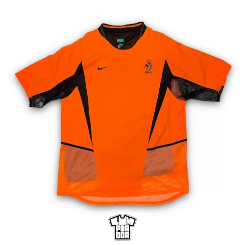 2002/04 Player-Issued Nike Netherlands Home Football Shirt • tiziano.shop