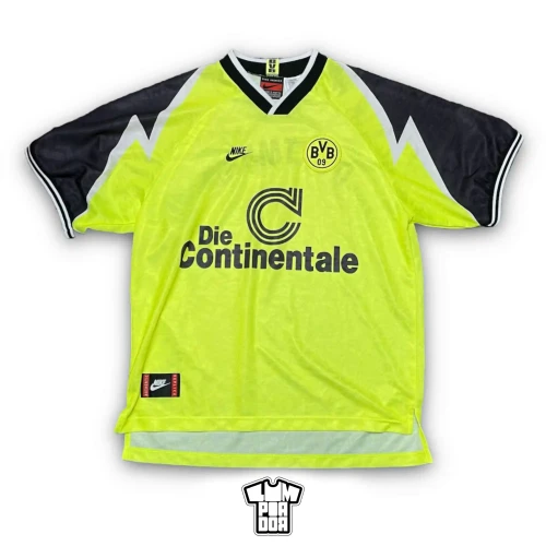 1995/96 Nike Borussia Dortmund Home Football Shirt • tiziano.shop