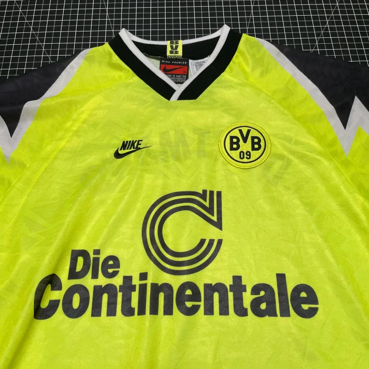 1995/96 Nike Borussia Dortmund Home Football Shirt • tiziano.shop