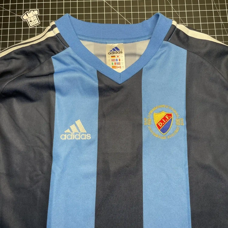 2002/03 Adidas Djurgårdens IF Home Football Shirt • tiziano.shop