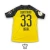2019/20 Julian Weigl's Match-Worn Puma Borussia Dortmund #33 Weigl Home Football Shirt • tiziano.shop