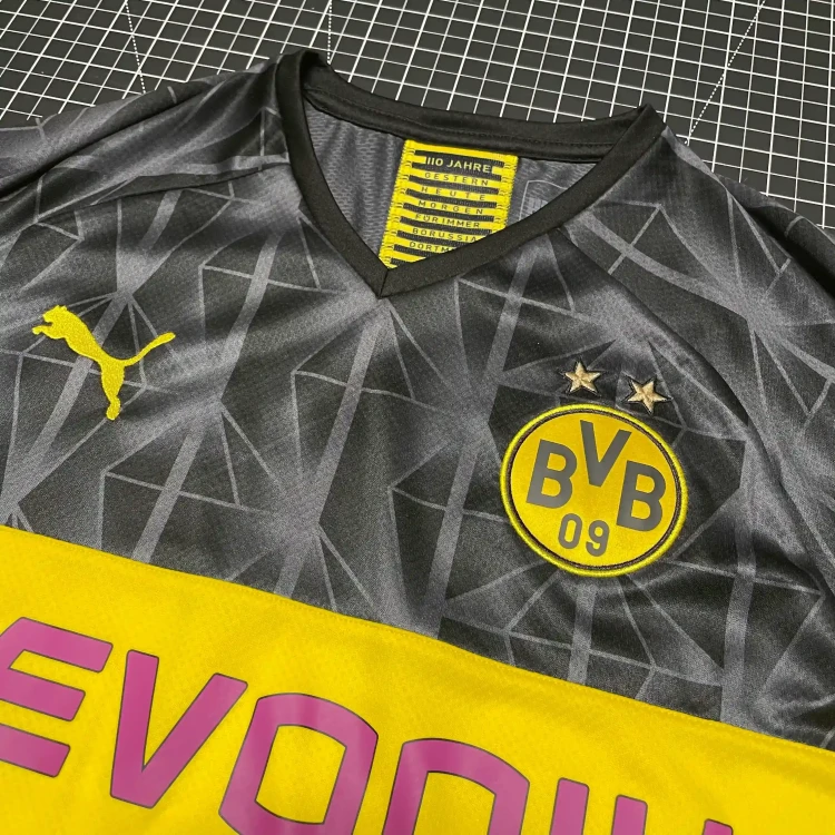 2019/20 Julian Weigl's Match-Worn Puma Borussia Dortmund #33 Weigl Home Football Shirt • tiziano.shop
