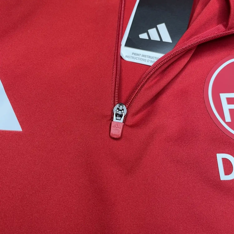 2024/25 Adidas 1. FC Nürnberg Quarter Zip Top • tiziano.shop